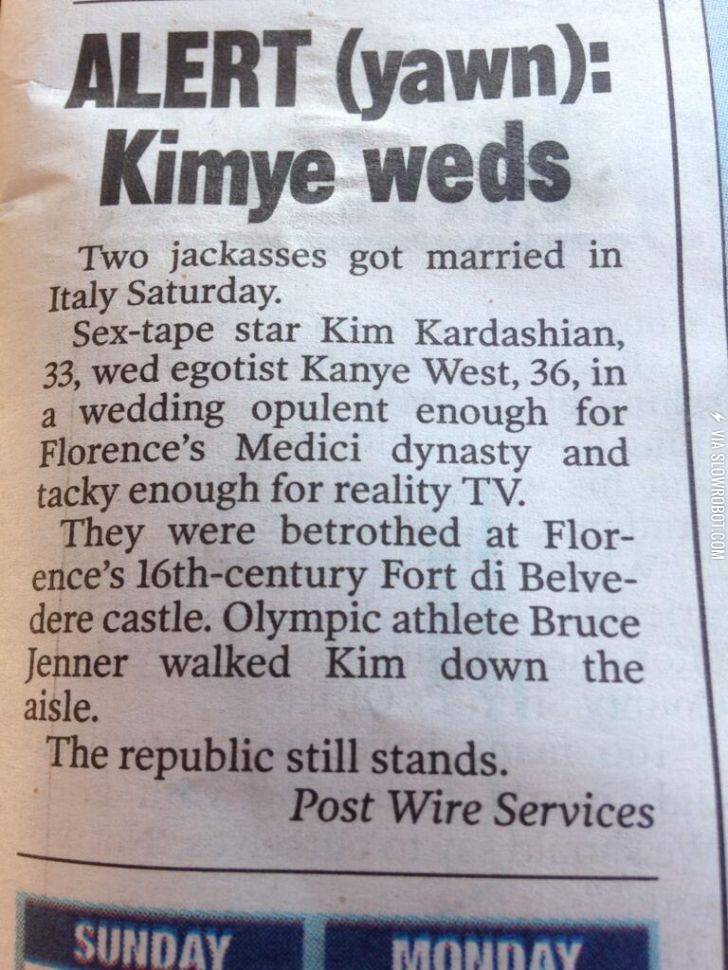 The+Kanye+West%2FKim+Kardashian+wedding