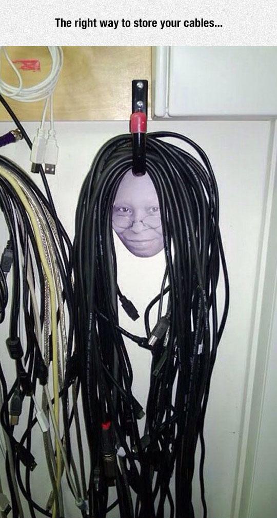 How To Properly Store your cables.