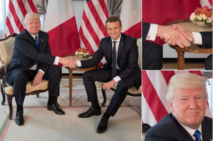 Macron+wins+the+handshake+game