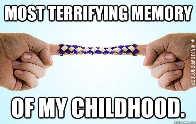Most+terrifying+memory+of+my+childhood.