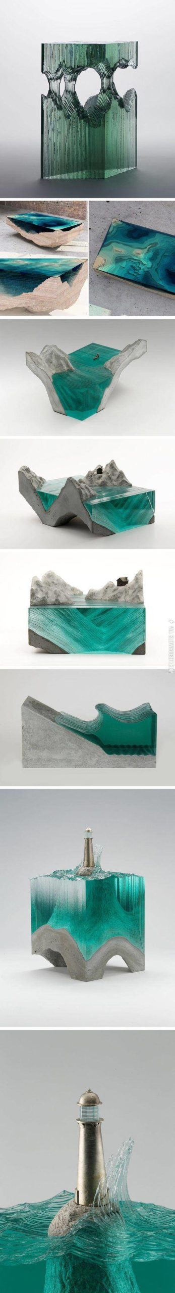Amazing+glass+layered+sculptures