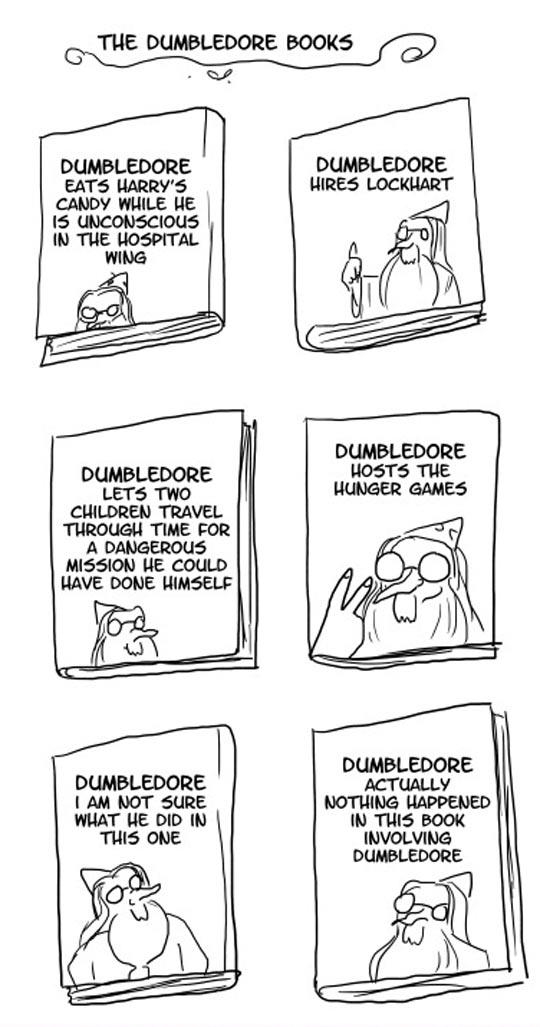 Dumbledore+Books
