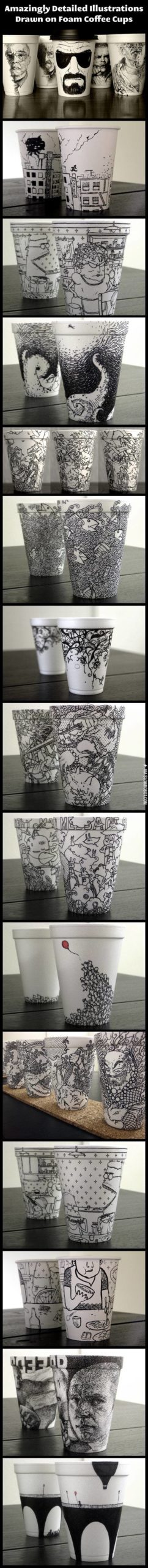 Foam+cup+art.