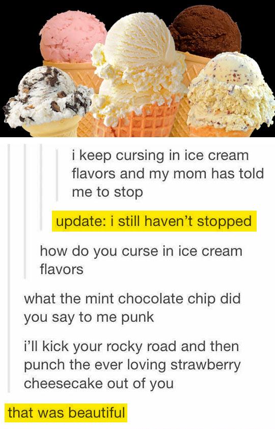 Cursing+In+Ice+Cream+Flavors