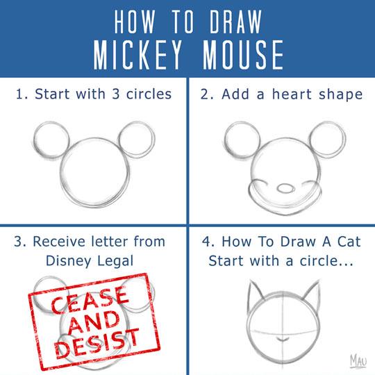 How+to+Draw+Mickey+Mouse