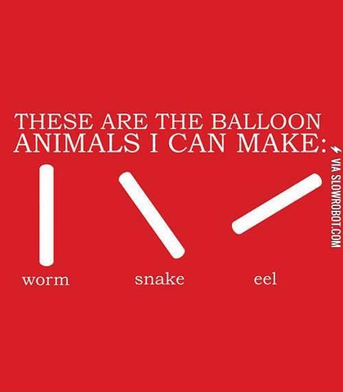 These+are+the+balloon+animals+I+can+make.