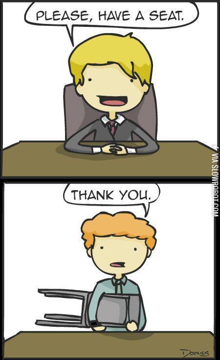 Why+I+never+get+the+job.