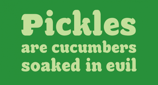 Pickles.