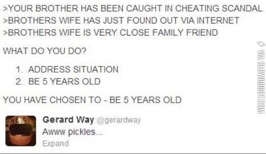 Gerard+Way+being+five