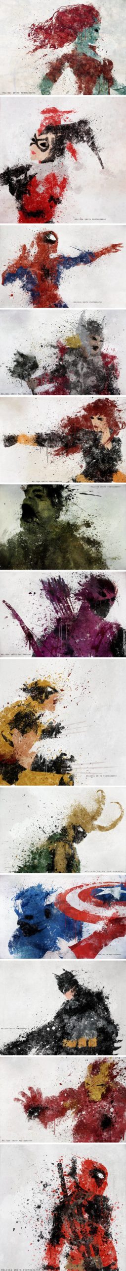 Melissa+Smith%26%238217%3Bs+superhero+splatter+art.