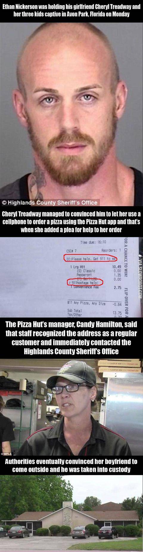 Woman+saved+by+pizza+hut