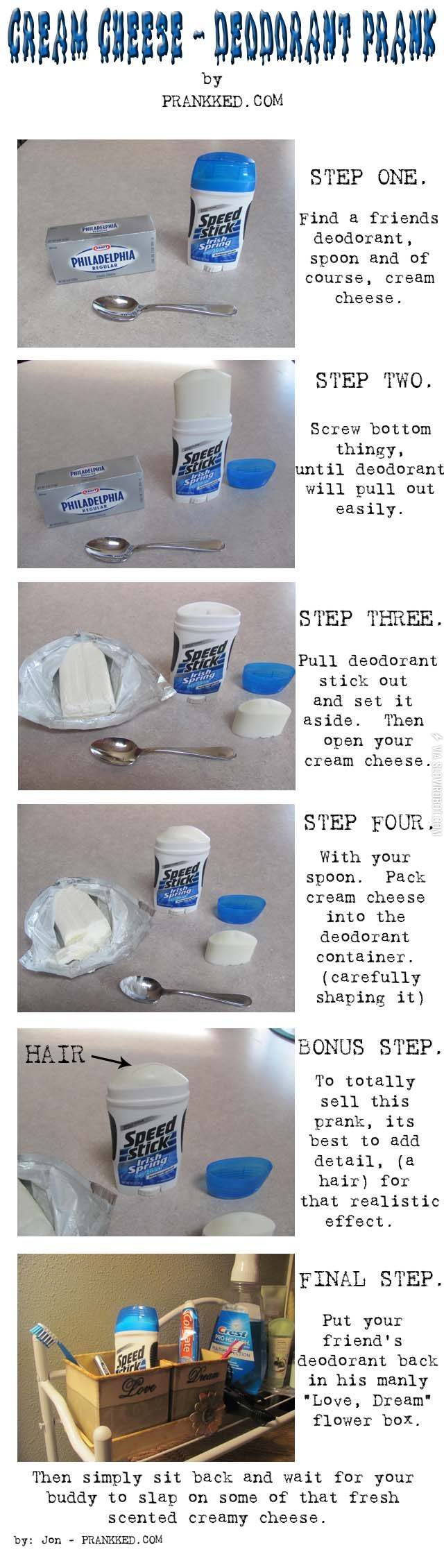 Cream+cheese+deodorant+prank.