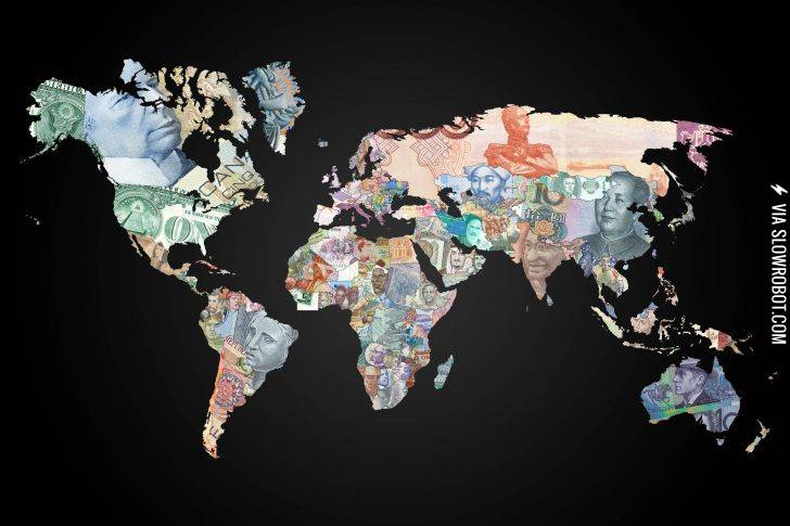 World+Map+in+Currency