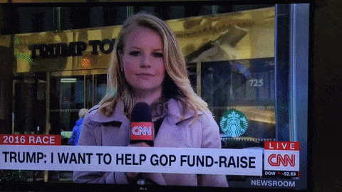 Girl+flipping+off+the+Trump+tower