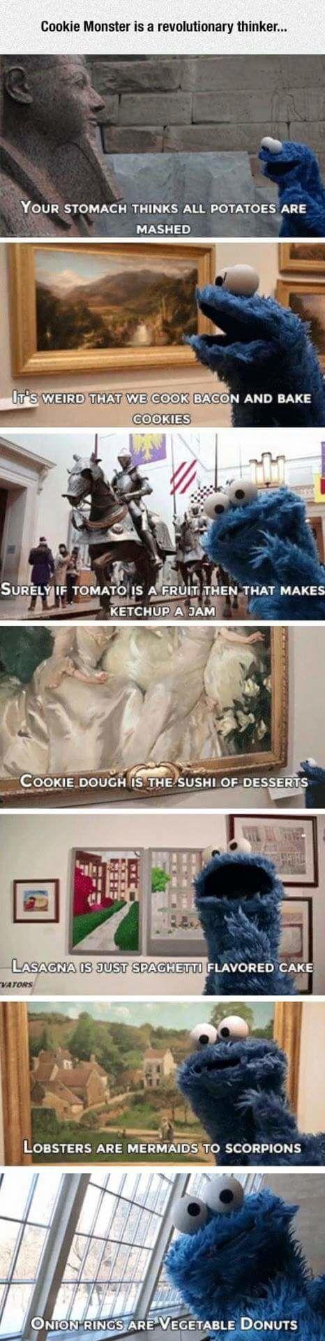 Cookie+Monster+is+bringing+culture+and+philosophy+into+your+house