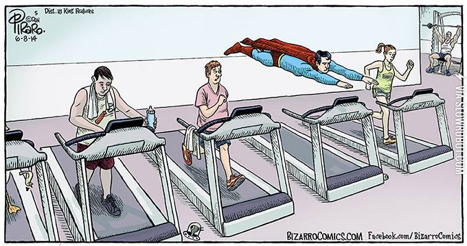 Superman+at+the+gym.