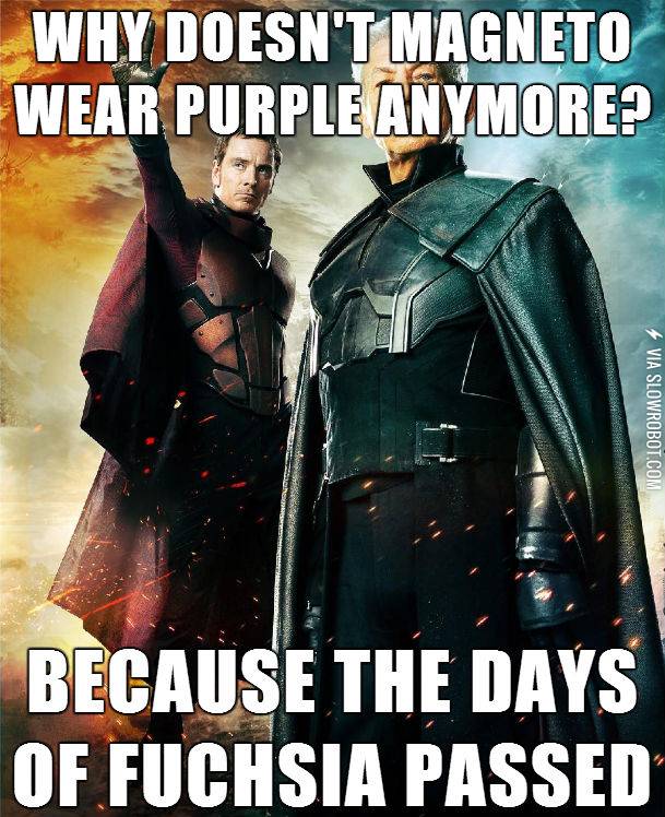 Why+doesn%26%238217%3Bt+Magneto+wear+purple+anymore%3F