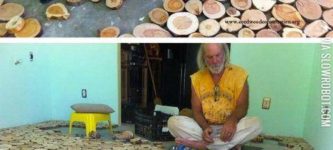 Cordwood+floor+DIY+project+I+saw+online