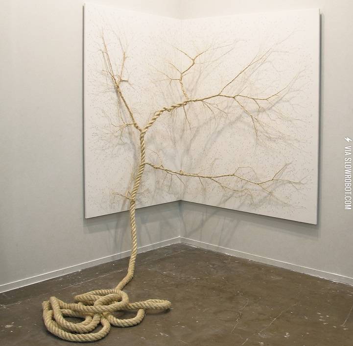 Beautiful+trees+created+by+unravelling+ropes