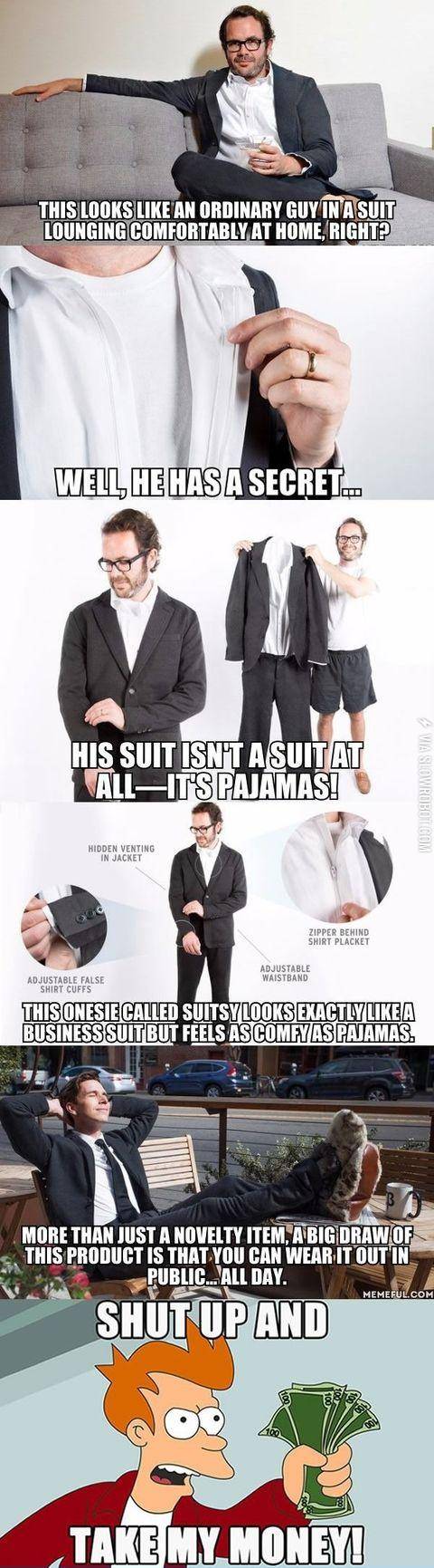 This+formal+suit+is+actually+pajamas+in+disguise