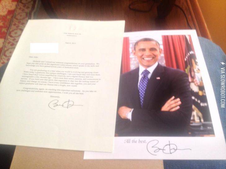 My+friend+sent+President+Obama+a+graduation+announcement