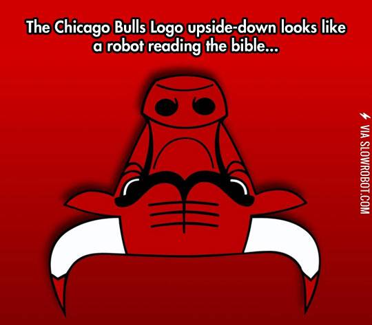 The+Chicago+bulls+logo+upside+down+looks+like%26%238230%3B