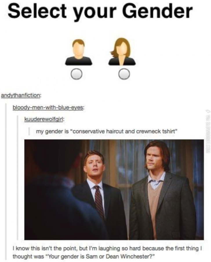 Is+your+gender+Sam+or+Dean%3F