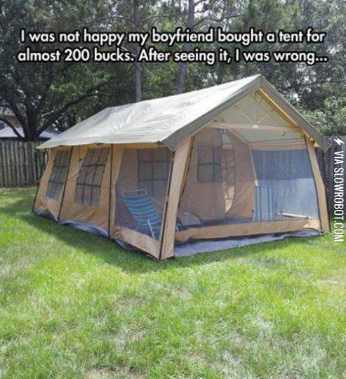 I+sense+a+tent+party