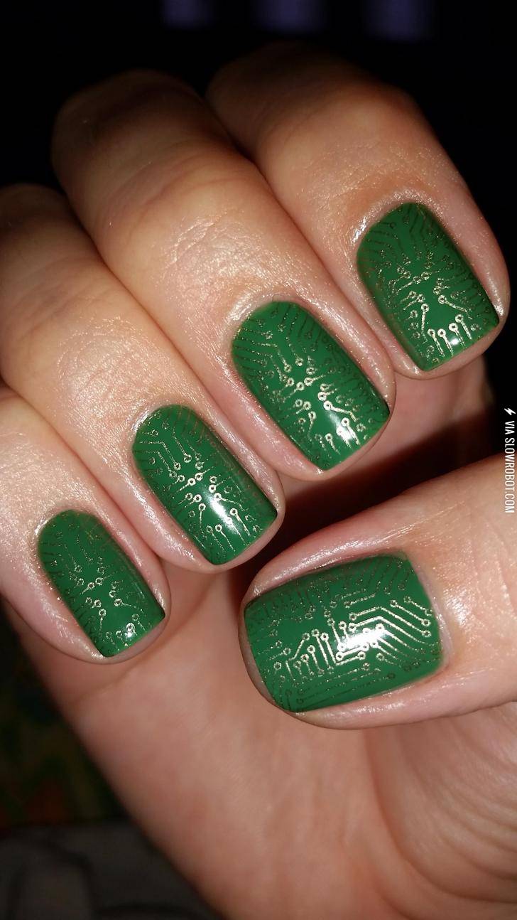 Cool+circuit+board+nails