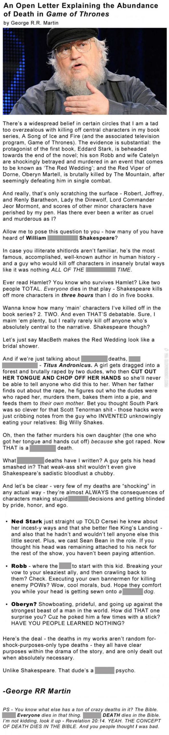 A+letter+from+George+RR+Martin.