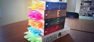 Every+death+in+the+book+series+%26quot%3BGame+of+thrones%26quot%3B+highlighted+of+a+bookmark