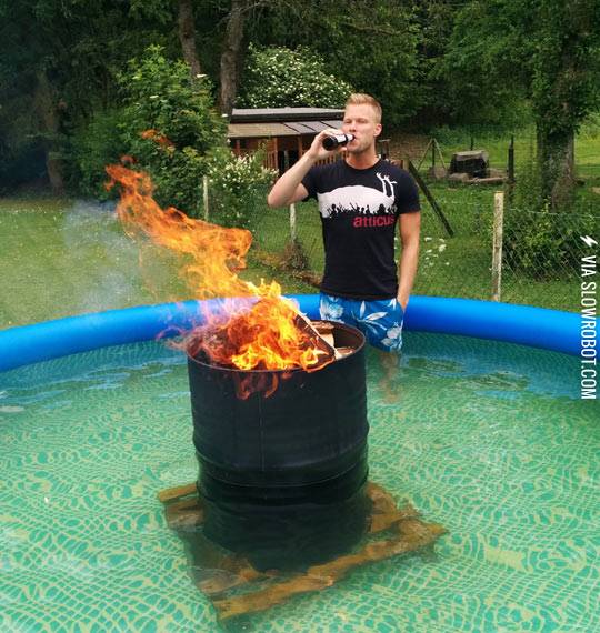 How+to+heat+your+pool+the+redneck+way.