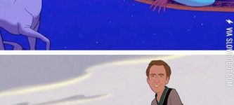 Nicholas+Cage+as+Disney+princesses.