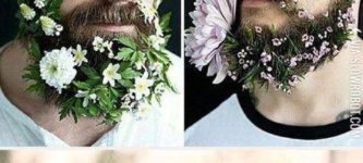 Men+with+flower+beards
