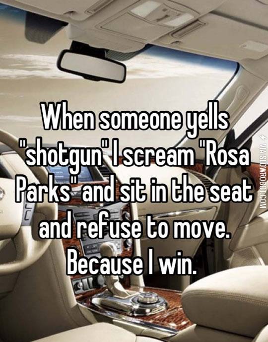 Shotgun+vs.+Rosa+parks.