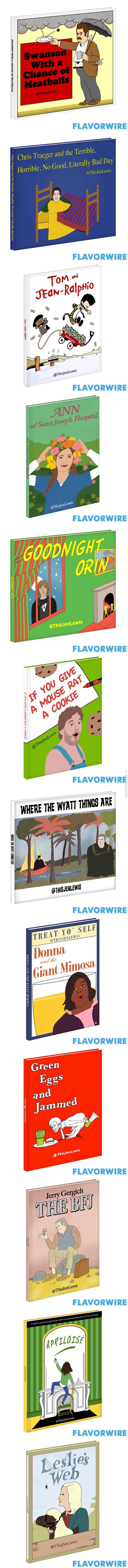 If+Parks+and+Rec.+characters+were+children%26%238217%3Bs+books.