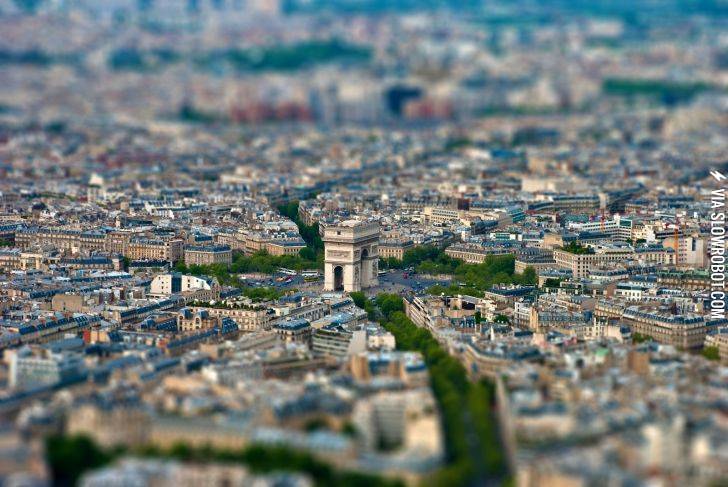 Tilt+shift+Paris.