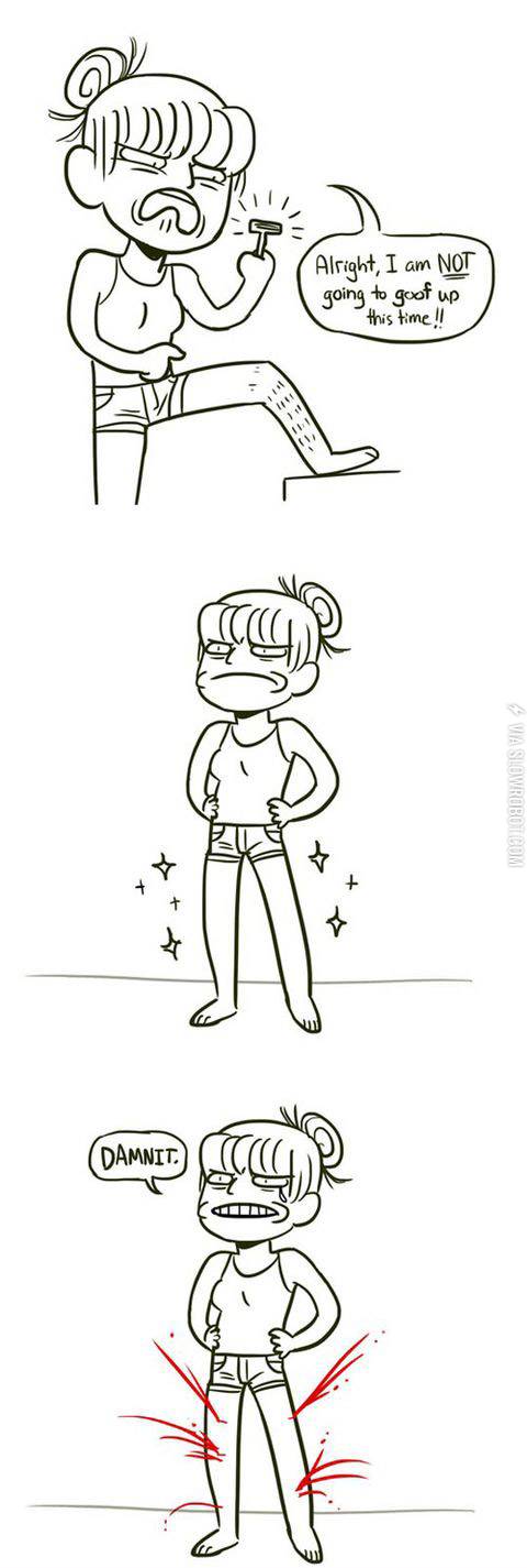 Girls+shaving+their+legs.