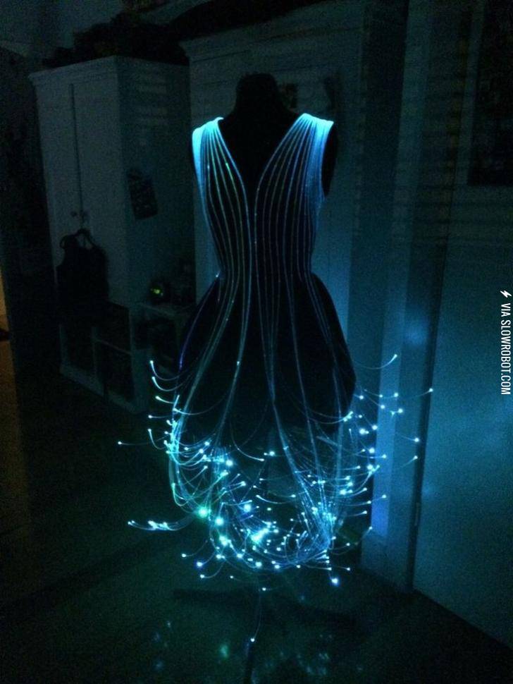 Fiber+Optic+Dress.