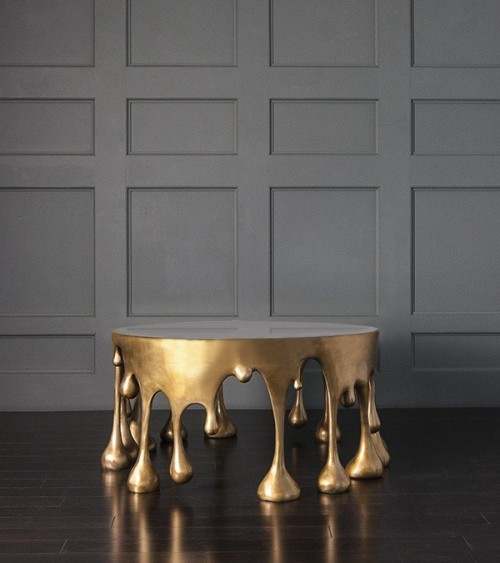 Dripping+paint+coffee+table