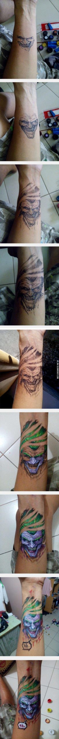 Impressive+Joker+tattoo