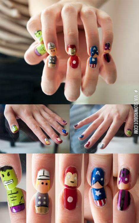 Avenger+nails.