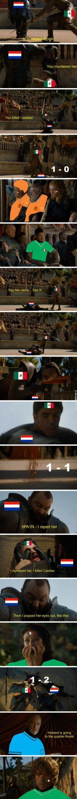 Mexico+vs.+The+Netherlands+as+Game+of+Thrones%26%238217%3B+Oberyn+and+The+Mountain.