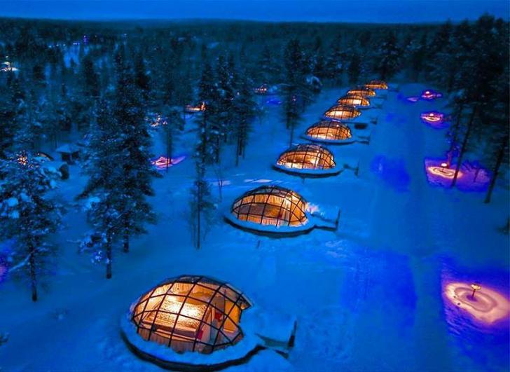 Aurora+borealis+bedrooms+in+Finland