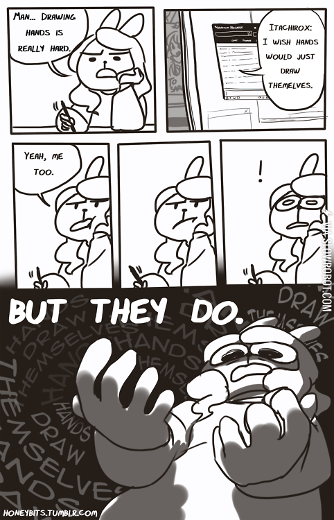 Hands+draw+themselves.