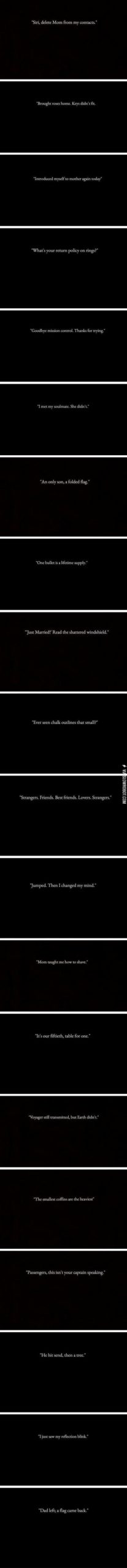 One+sentence+sad+stories