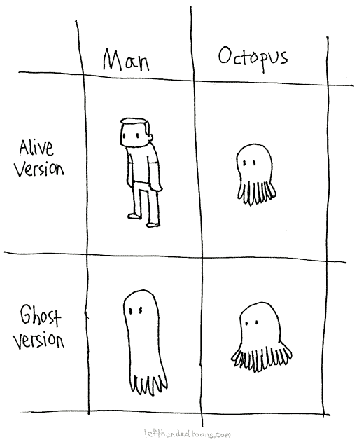 Man+vs.+octopus.