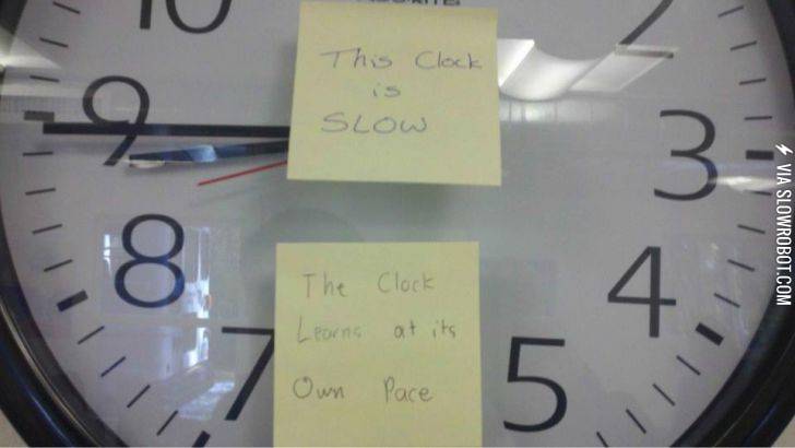 This+clock+is+slow.