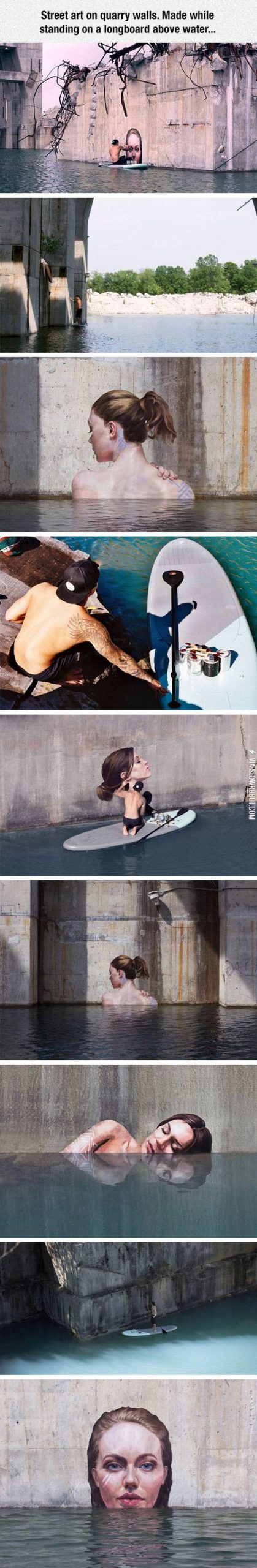 Street+Art+On+Quarry+Walls