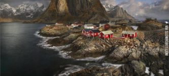 Fishing+village+in+Norway